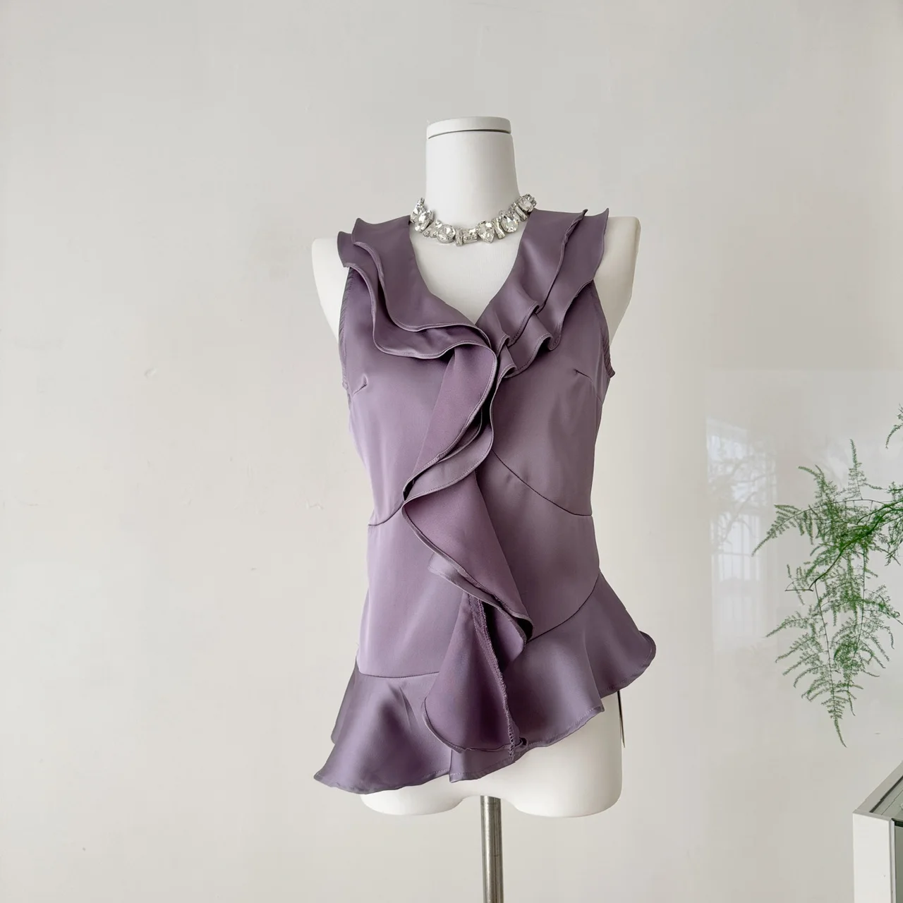 

New Women Blouses Summer Blouse Women 2025 V-neck LooseSleeveless Chiffon Blouse Women Shirts Womens Tops and Blouses