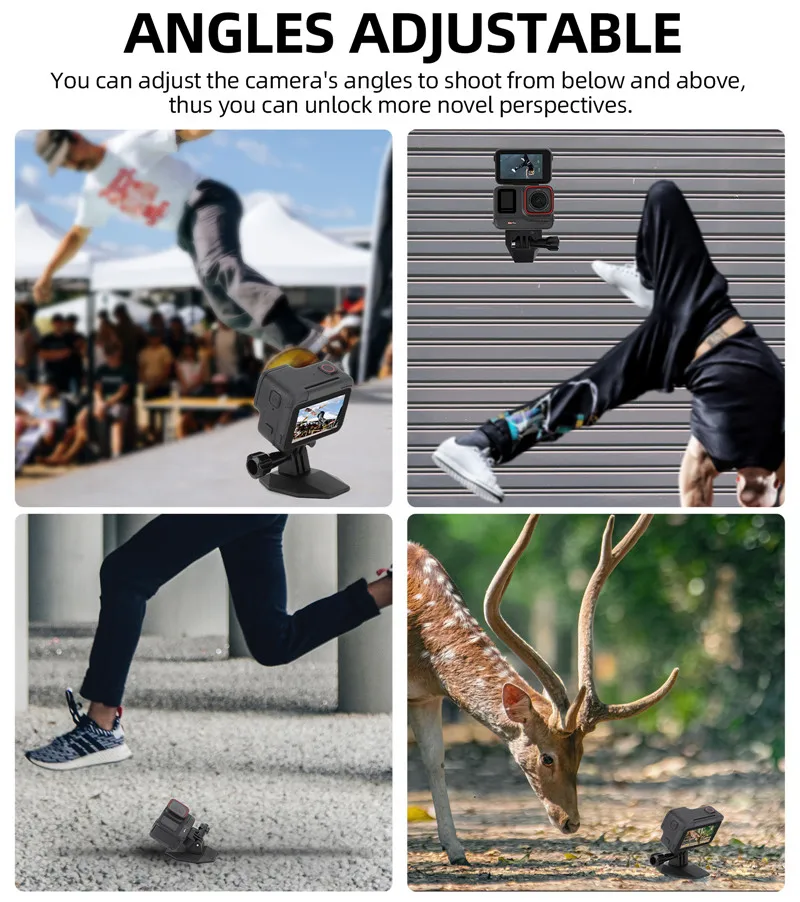 Soporte magnético para coche para DJI OSMO Pocket 3 Insta 360 X4 X3 GO 3 3S ACE Pro 2 soporte para cámara de motocicleta