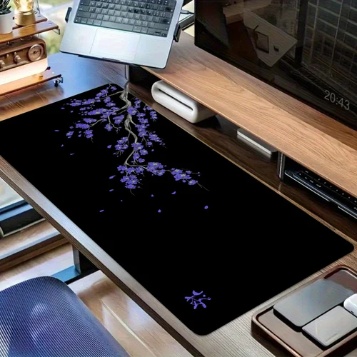 Alfombrilla de ratón japonesa con flor de cerezo XXL, alfombrilla de escritorio grande para ordenador portátil, alfombrilla de ratón Sakura, alfombra de oficina de Anime, teclado para Gamer, escritorio de ordenador