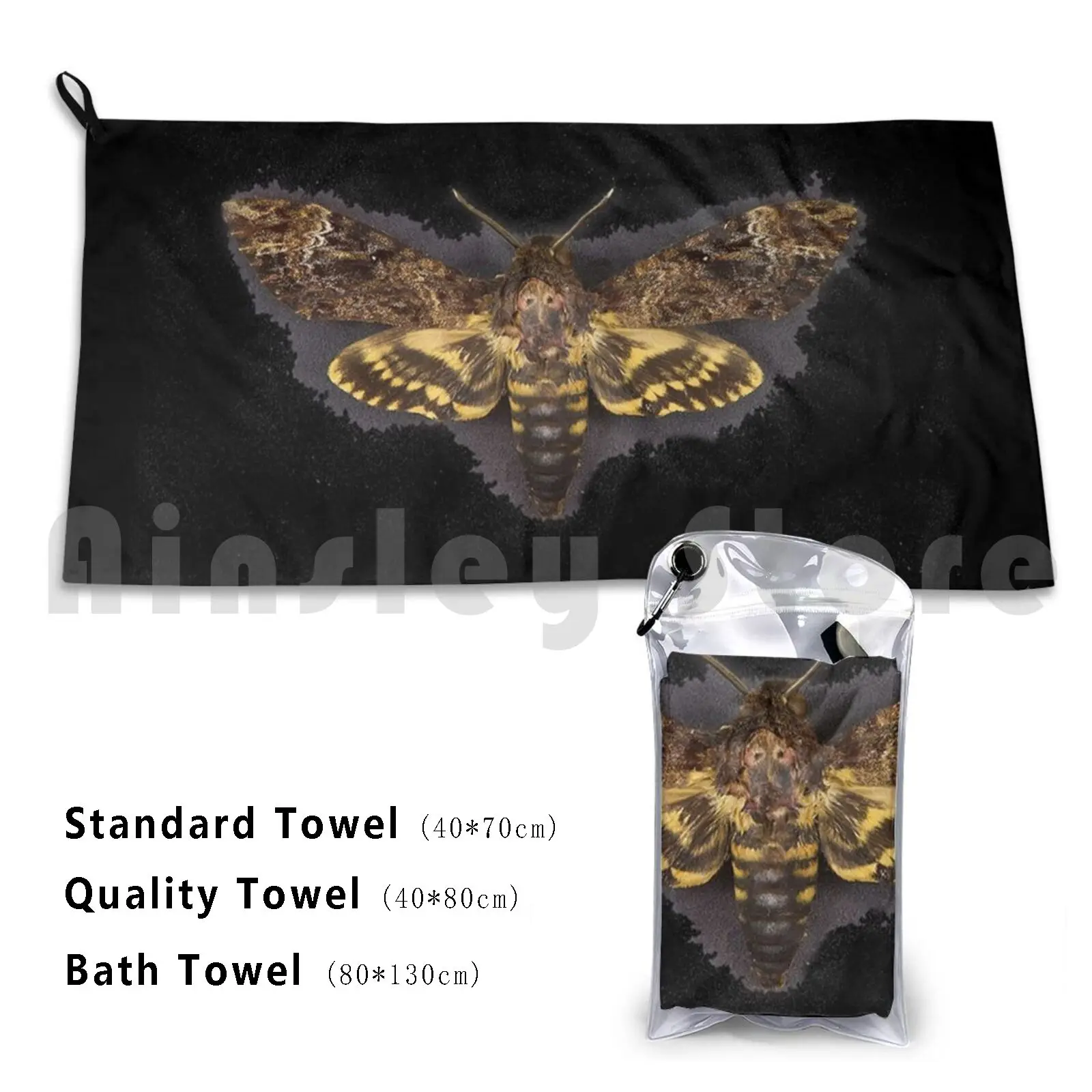 Towel Death Head Moth 1062 Moth Death Death Head Insect Silence Of The Lambs