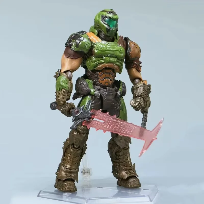 Figma Sp-140 Doom Eternal Demon Hunter Hand-Crafted Action Figure Collectible Toy for Model Making Enthusiasts