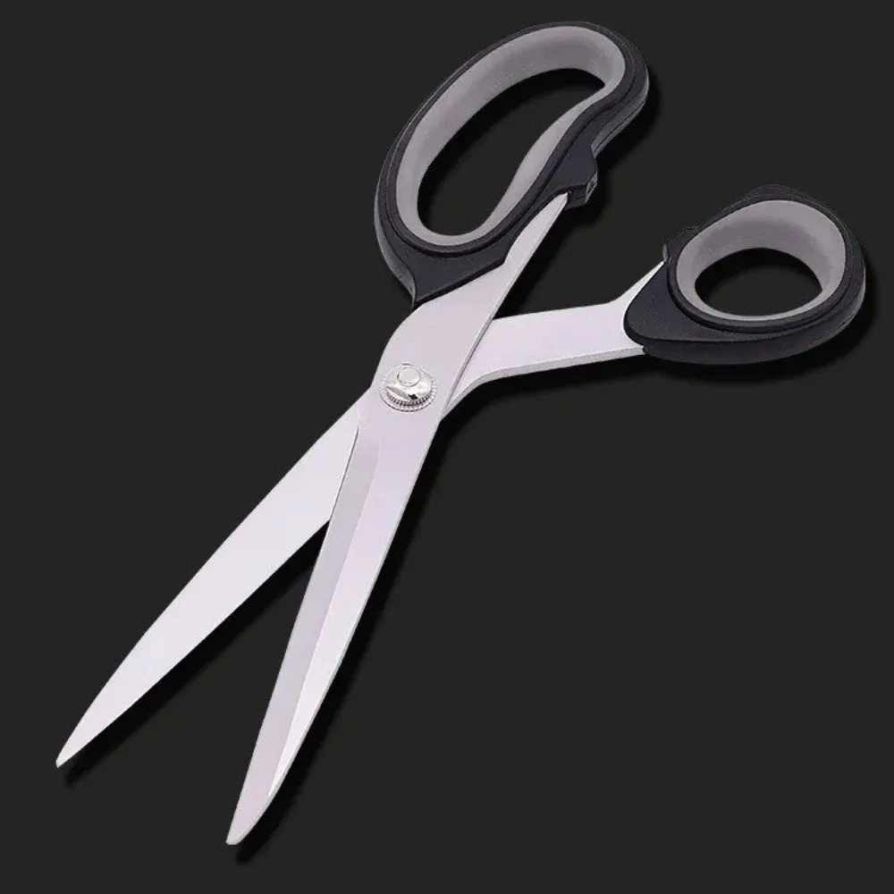 

1pc Black Gray Stainless Steel Barbecue Scissors Steak Kitchen Scissors Manufacturer Kitchen Tools Household Scissors