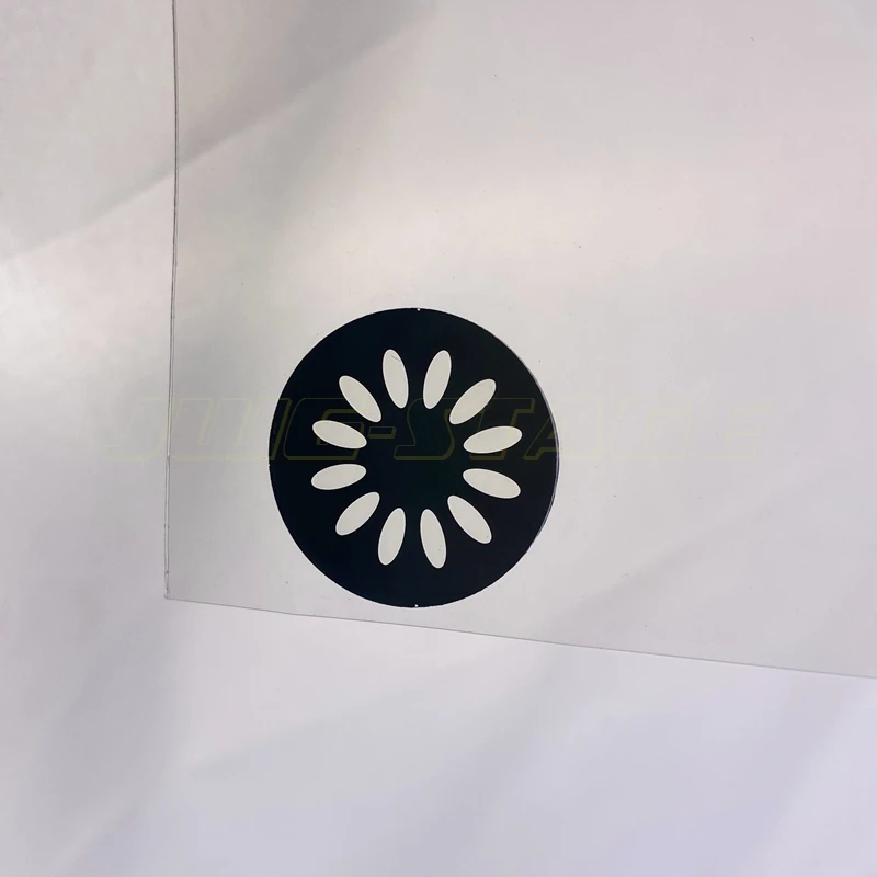 19.7mm Gobo Slices Spot Light Patterns for Moving Head Light Spot Light Wedding Celebration Party Light