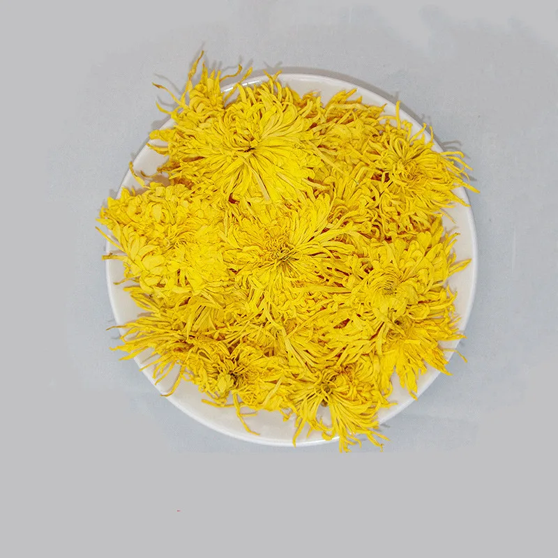 Golden Chrysanthemum Dried Flowers Soaked In Water To Drink Natural Real Flore For Room Decoration Father's Birthday Gift 100g