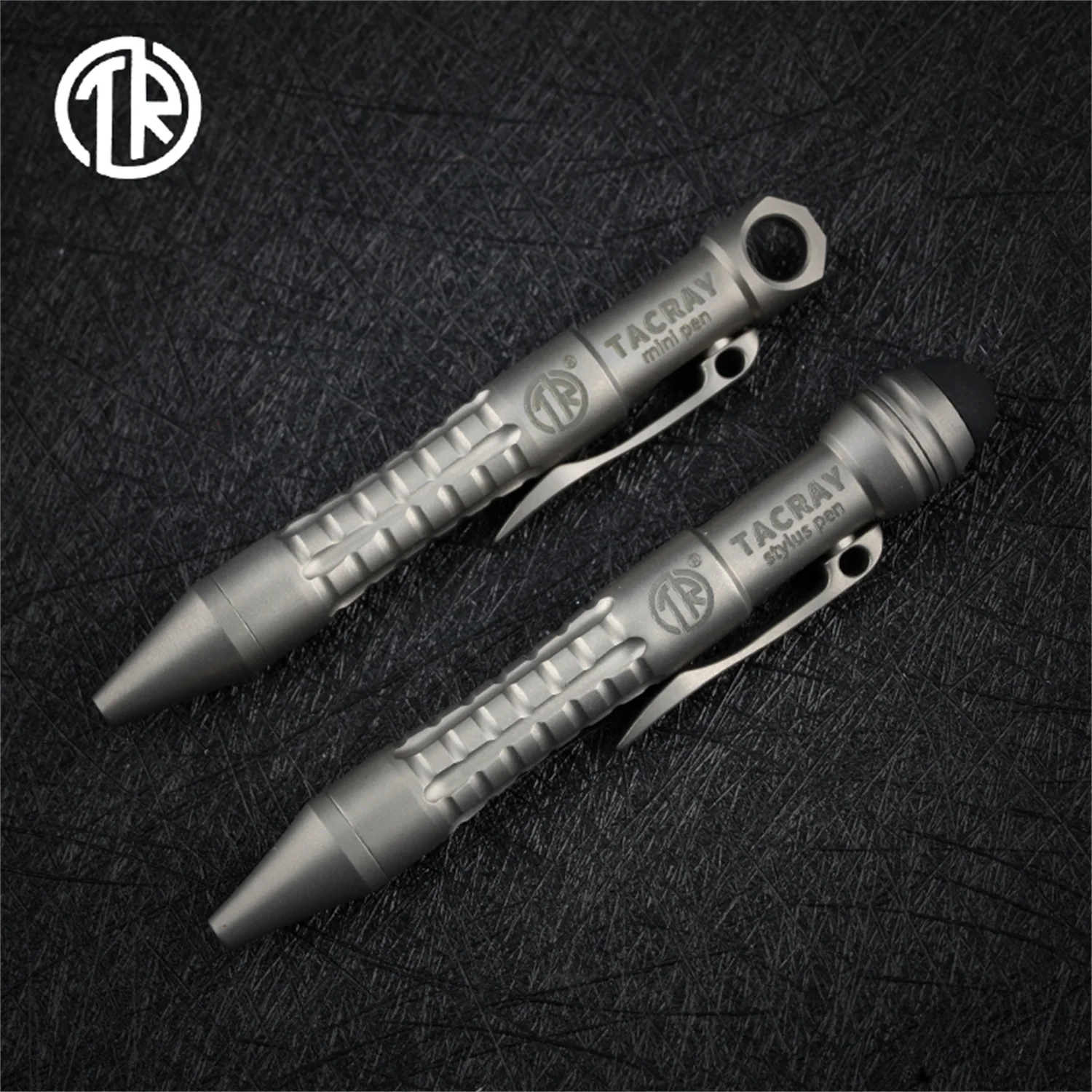 TACRAY Titanium Mini Tactical Pen  Stylus EDC Ballpoint Pen Office Stationery