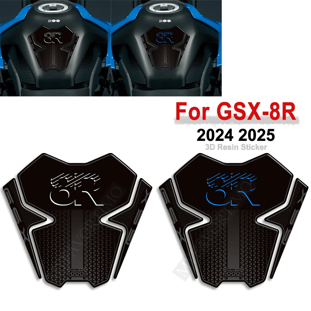 

GSX-8R Motorcycle Tank Pad Grips Kit Knee Fairing Fender Protector Stickers For Suzuki GSX 8R GSX8R 2024 2025