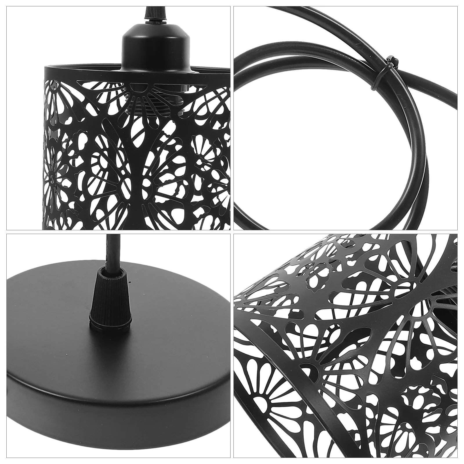 Metal Hanging Lamp for Ceiling – Retro Industrial Decor, Autumn Home Lighting, Exquisite Wall or Ceiling Mount