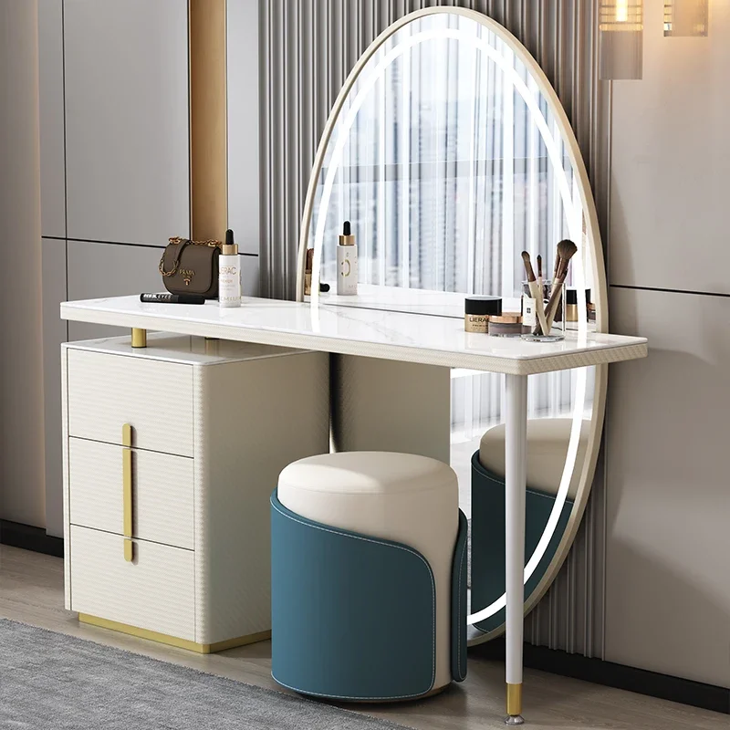 

Drawer Mirror Dressing Table Full Body Chair Luxury Vanity Dressing Table Living Room Nordic Penteadeira Furniture Bedroom