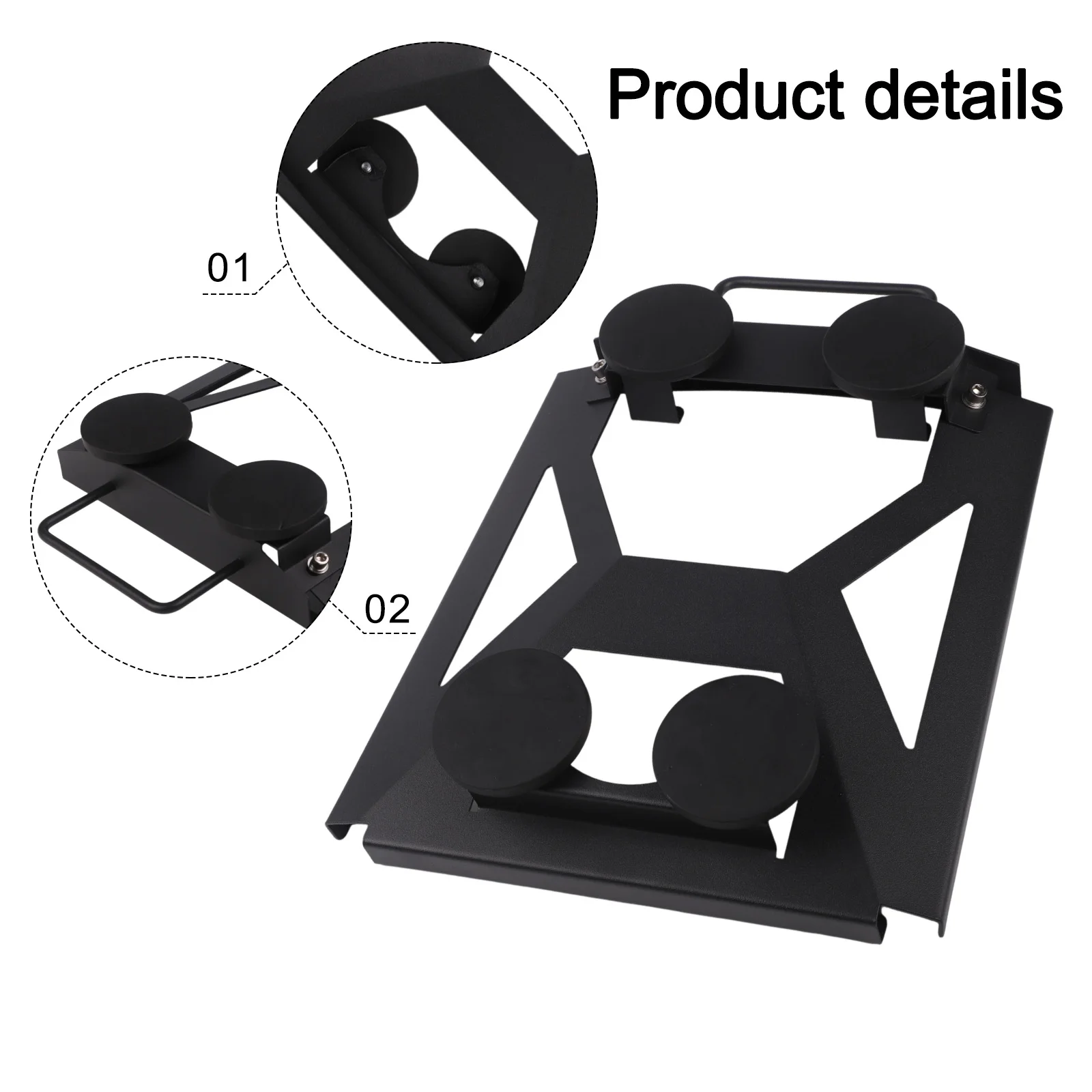 

Strong Magnet Bracket Magnetic Car Roof Mount Suitable For Off-road Vehicles Rubber Grip Protection For High Speed Driving