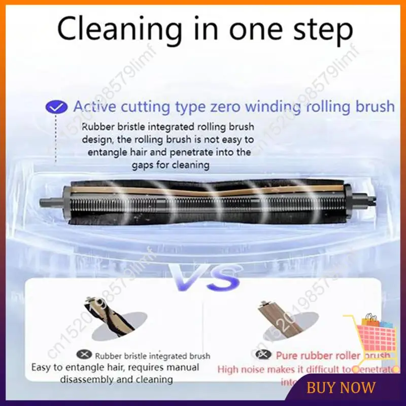 

MSOR-For Dreame L10s Ultra Gen 2 / L30s Ultra Vacuum Cleaner Parts Cutting Hair Anti-Tangle Brush Filter Mop Cloth Dust Bag