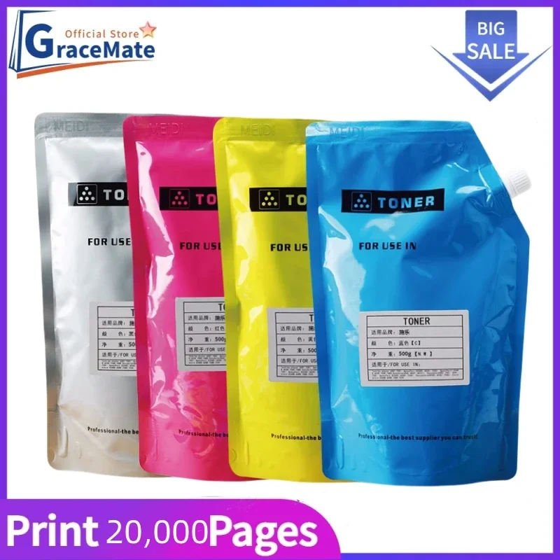 500 g/bolsa de polvo de tóner Compatible con HP Color LaserJet Enterprise M651n M680dn M680f M680MFP M651MFP recarga de impresora láser