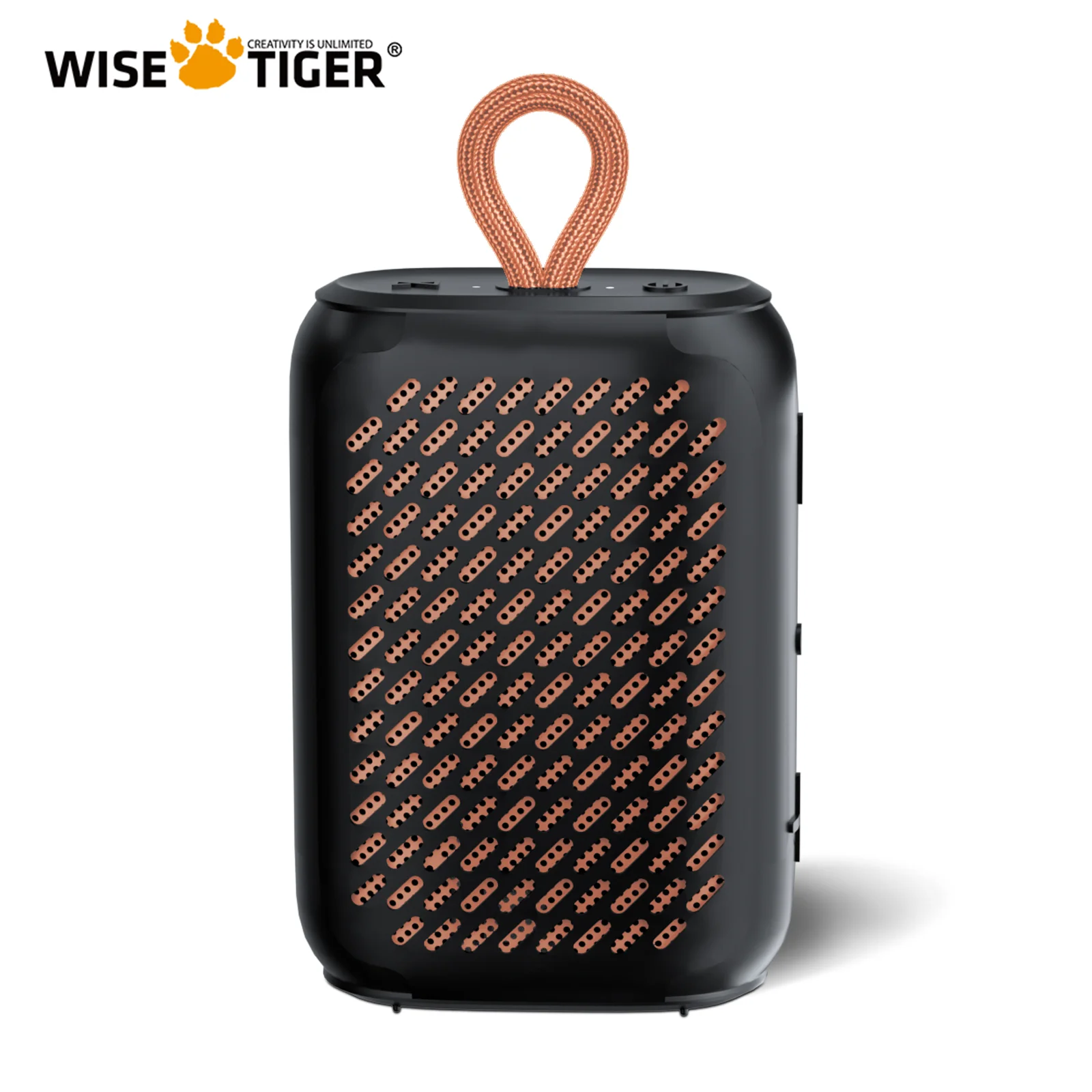 Портативная Bluetooth-динамическая беспроводная колонка WISE TIGER с большим звуком, басами, 12-часовым двойным подключением