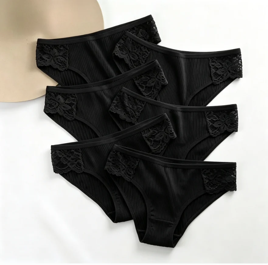 5PCS Black