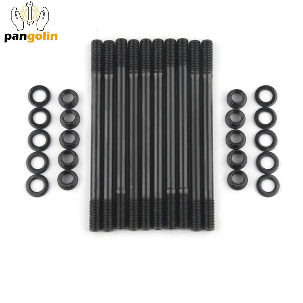 1set Cylinder Head Stud Kit 208-4701 For Honda Acura K20A K20Z K23A1 K24A K24Z Engine Motor K20Z3 Car Accessories Parts