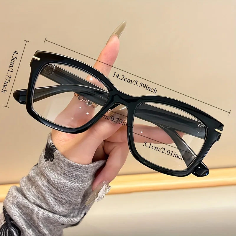 2025 New Fashionable HD Metal Frame Women's Reading Glasses Retro Neutral High Quality Anti Blue Light Presbyopia Glasses