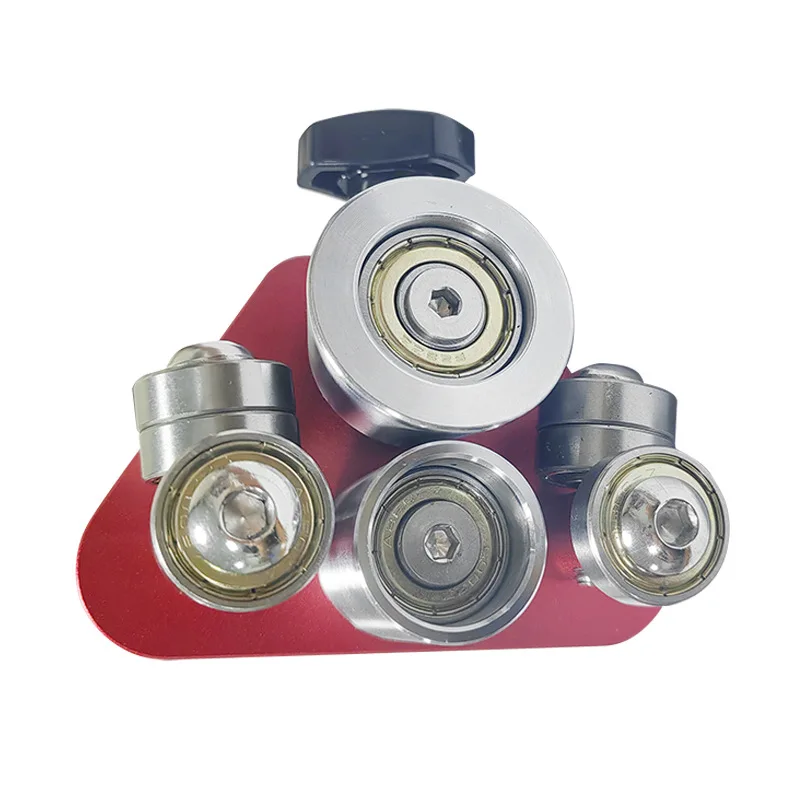 2-Station Metal Sheet Bending Roller Roofing Tool with Folding & Hemming Functions Portable Hand Operated