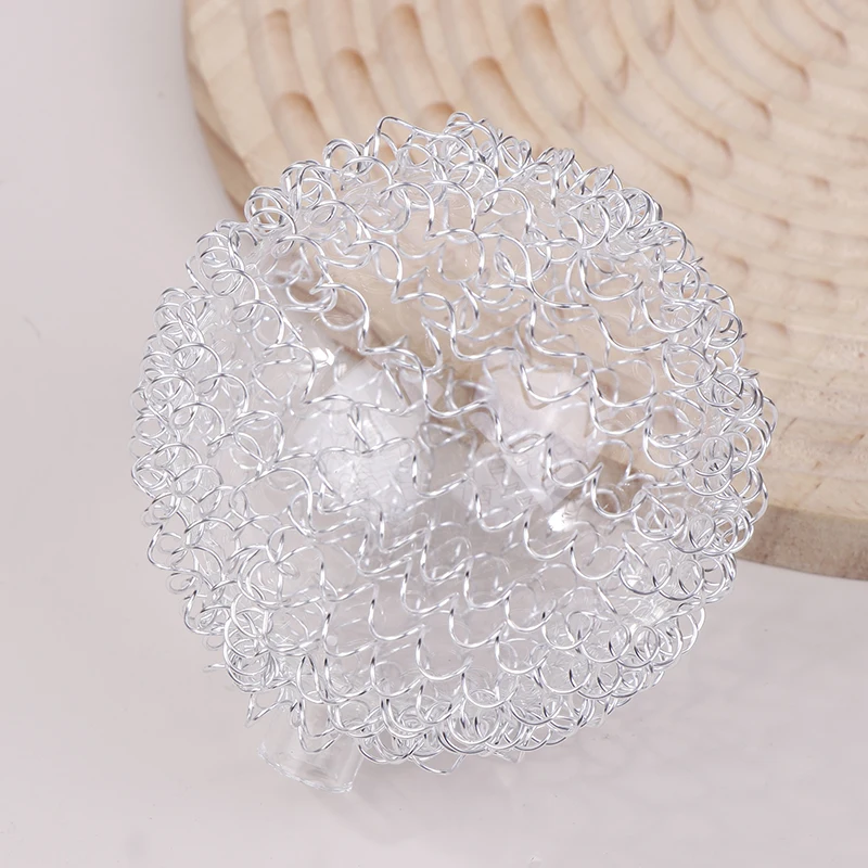 1pc Aluminum Wire Glass Ball Lamp Shade Replacement For G4 Ceiling Lamp Desk Lighting G4 Wire Light Shade 10mm Opening Fitter