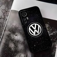 V-VolkswagenESS Car LOGO for Xiaomi Redmi Note 13 14 10 12 Pro POCO X5 F4 F5 Pro 12 13 11T Lite Ultra Fundas Cover