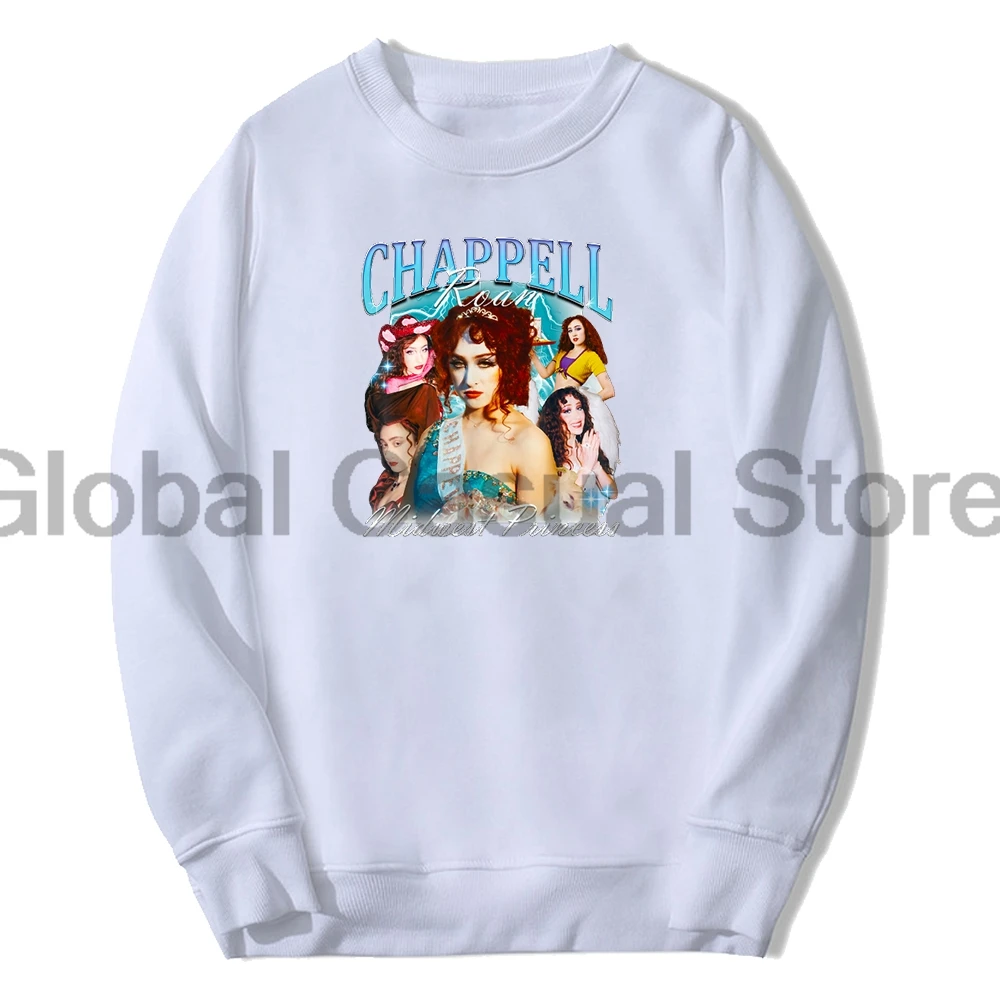 Chappell Roan Merch Vintage Graphic Unisex Long Sleeve Streetwear Men Women Sweatshirt Fashion Clothes