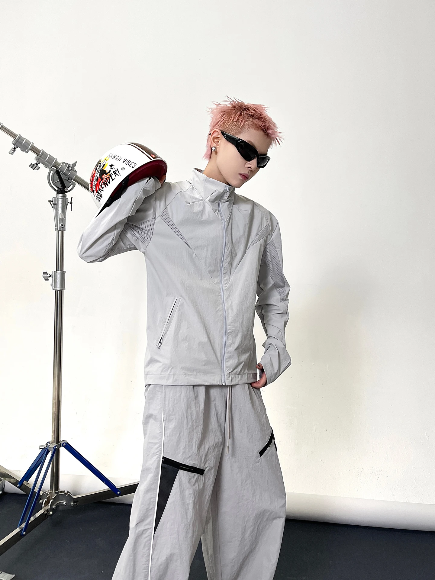 

EAT American Functional Qui Dry Me Sun Protection Jaet Мужская спортивная повседневная уличная отделка Jaet Дышащая легкая...