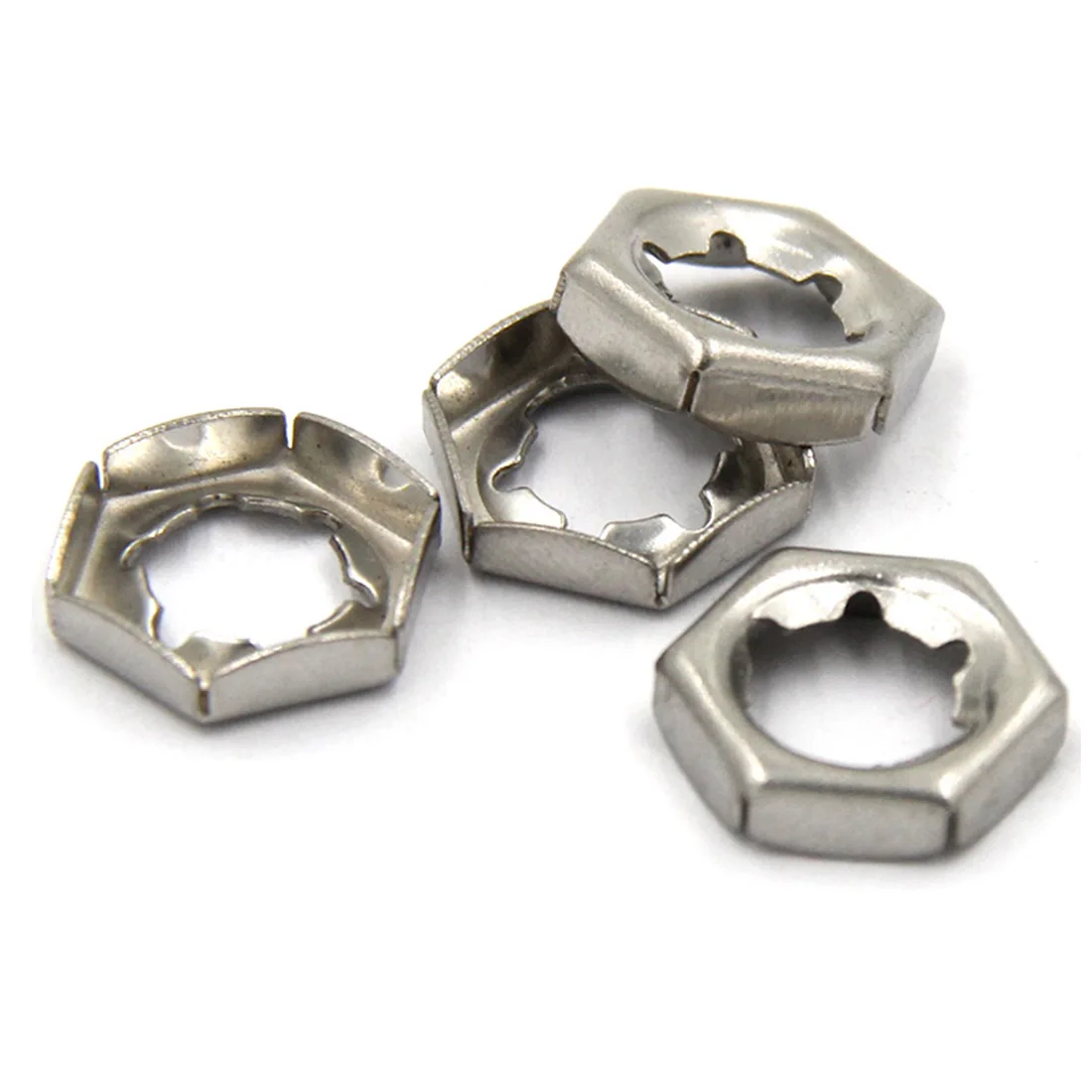 M8,M20,M24,M30 Din7967 Spring Steel Washer Self Locking Palnut Counter Pal Nut