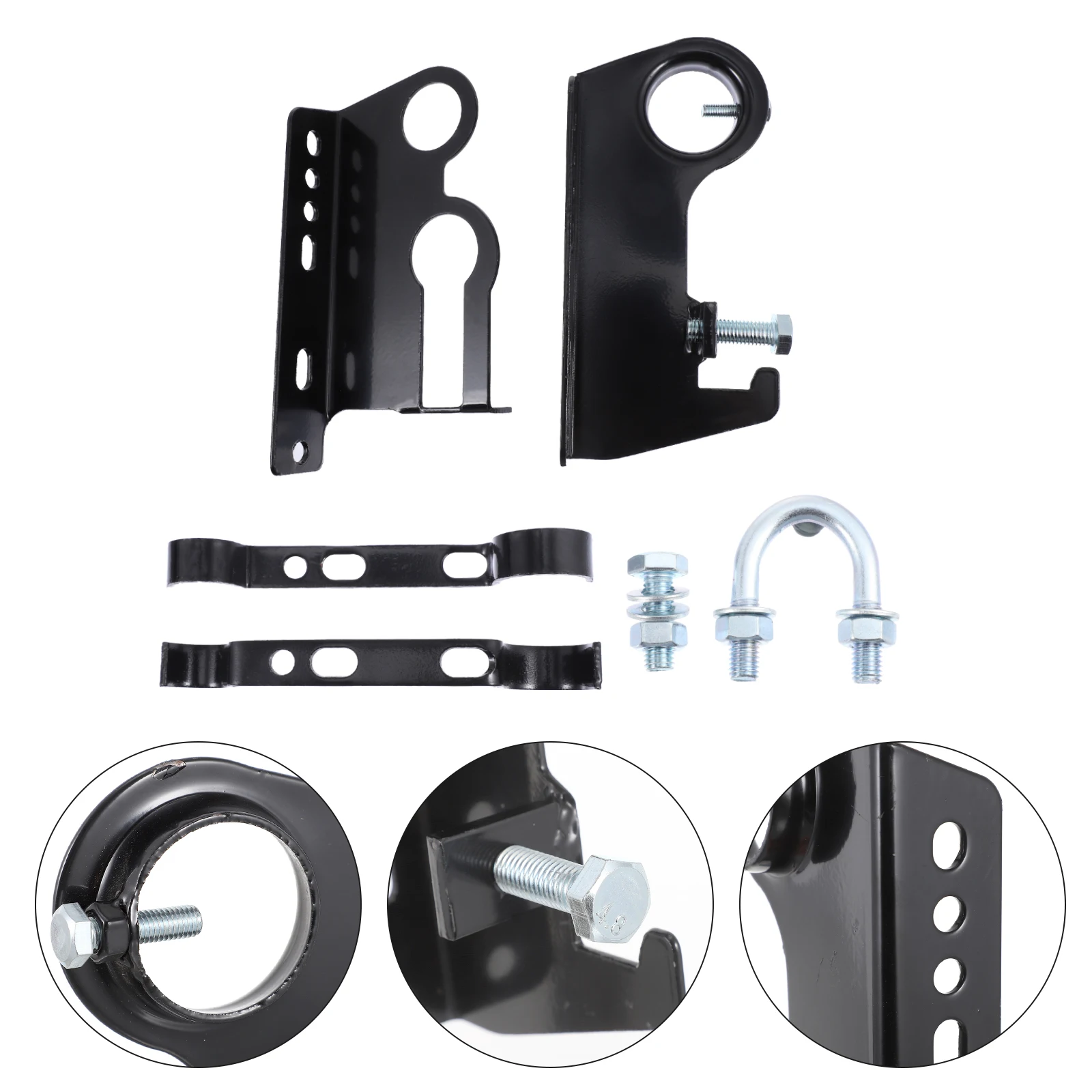 

1 set 1 Set Steel Car Jack Mount Bracket Roof Rack Holder Heavy Duty Automobile Fixing Frame Easy Install Shovel Hold Roof Cargo