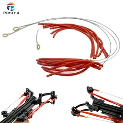 Slingshot Special Elastic Rubber Band with Steel Wire Strong Rubber Band Natural Latex