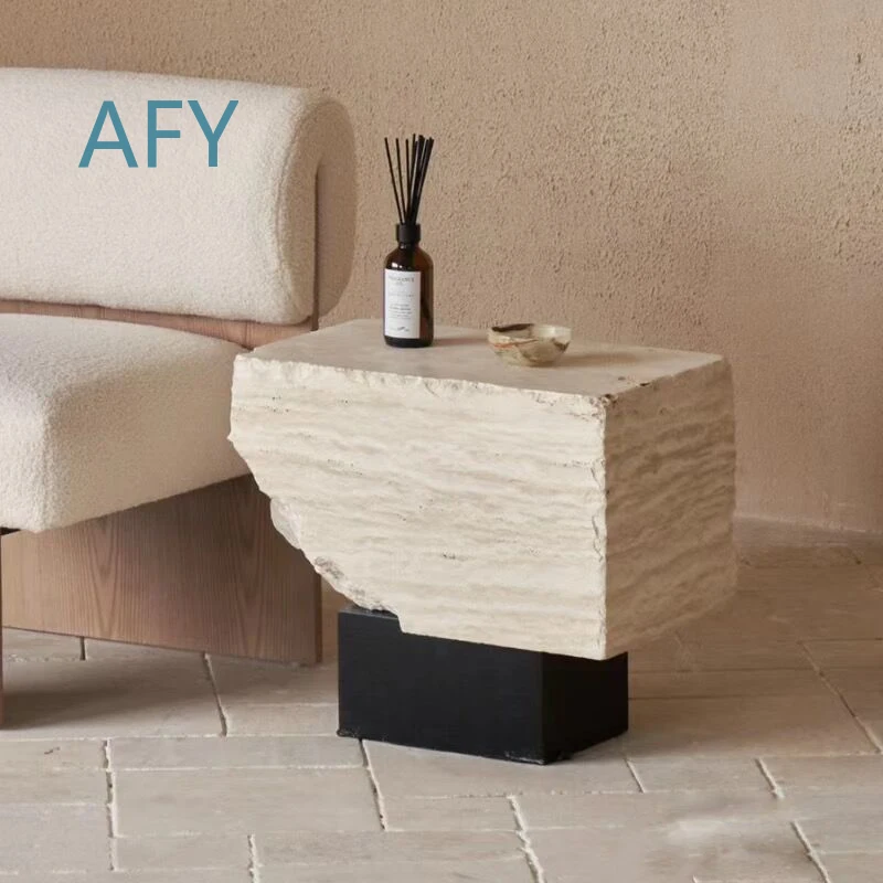High-End Travertine Tile for Modern Home Decor Square Designer Floor Wall Cladding Natural Stone Slab for Bathroom Kitchen