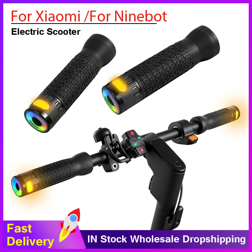 

Handlebar Grip Turn Signal Light with Remote Control for Ninebot F20 F30 G30 For Xiaomi M365 Pro 1s Pro2 Mi3 Electric Scooter