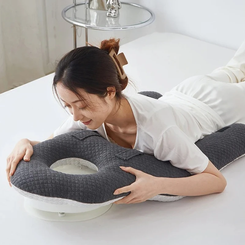 ‌Medical Retinal Surgery Pillow - Prone Position Support for Retinal Detachment, Eye Recovery with Anti-Pressure Design