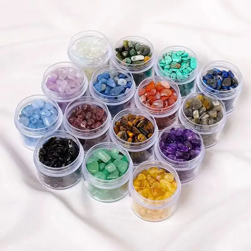 1pc Natural Crystal Chip Beads,For Jewelry Making Beads,Healing Crystal Beads,Gemstone Freeform Chip Nugget Beads