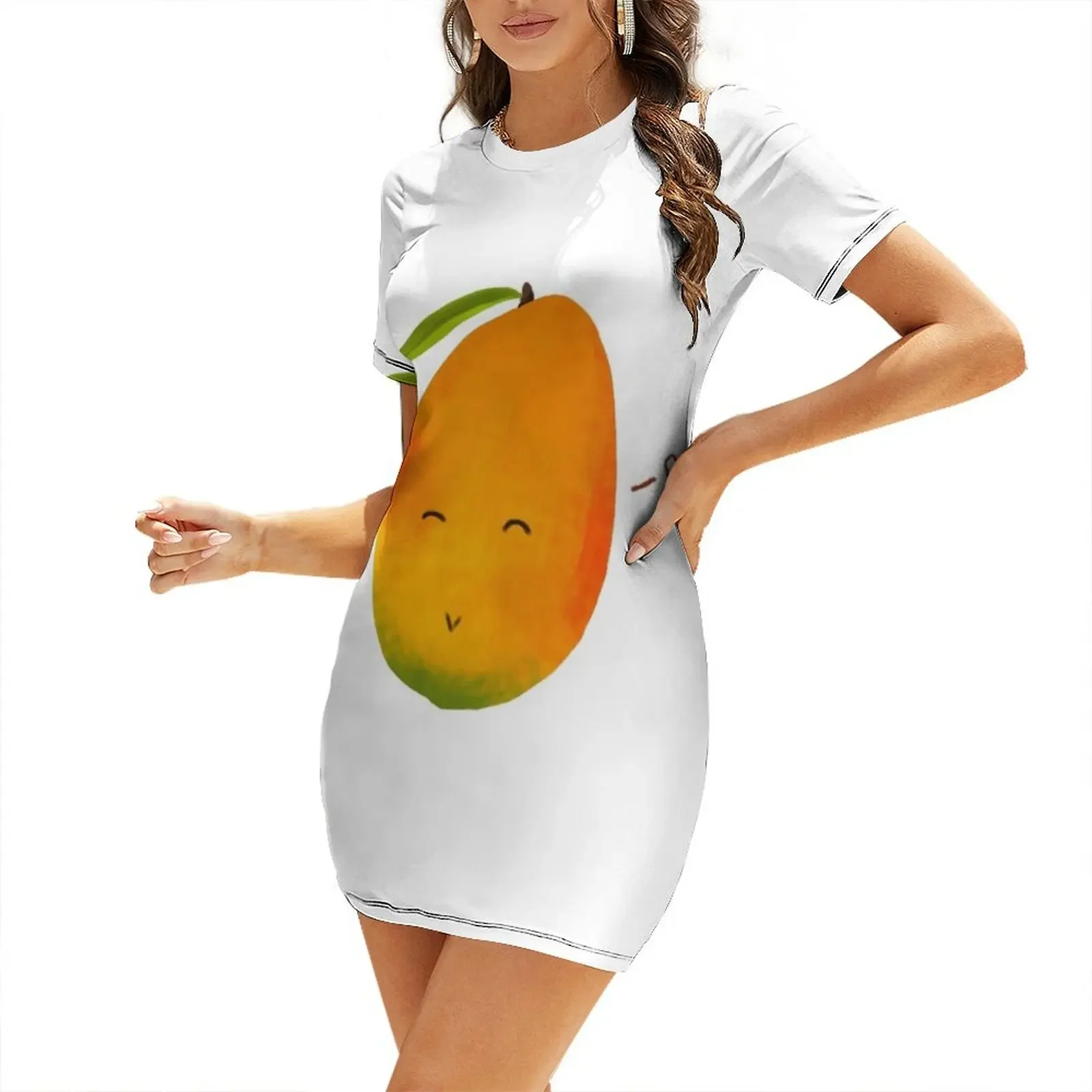 

Mango Of Love Short-Sleeved Dress Dance dresses Summer skirt wedding dresses for parties Dress