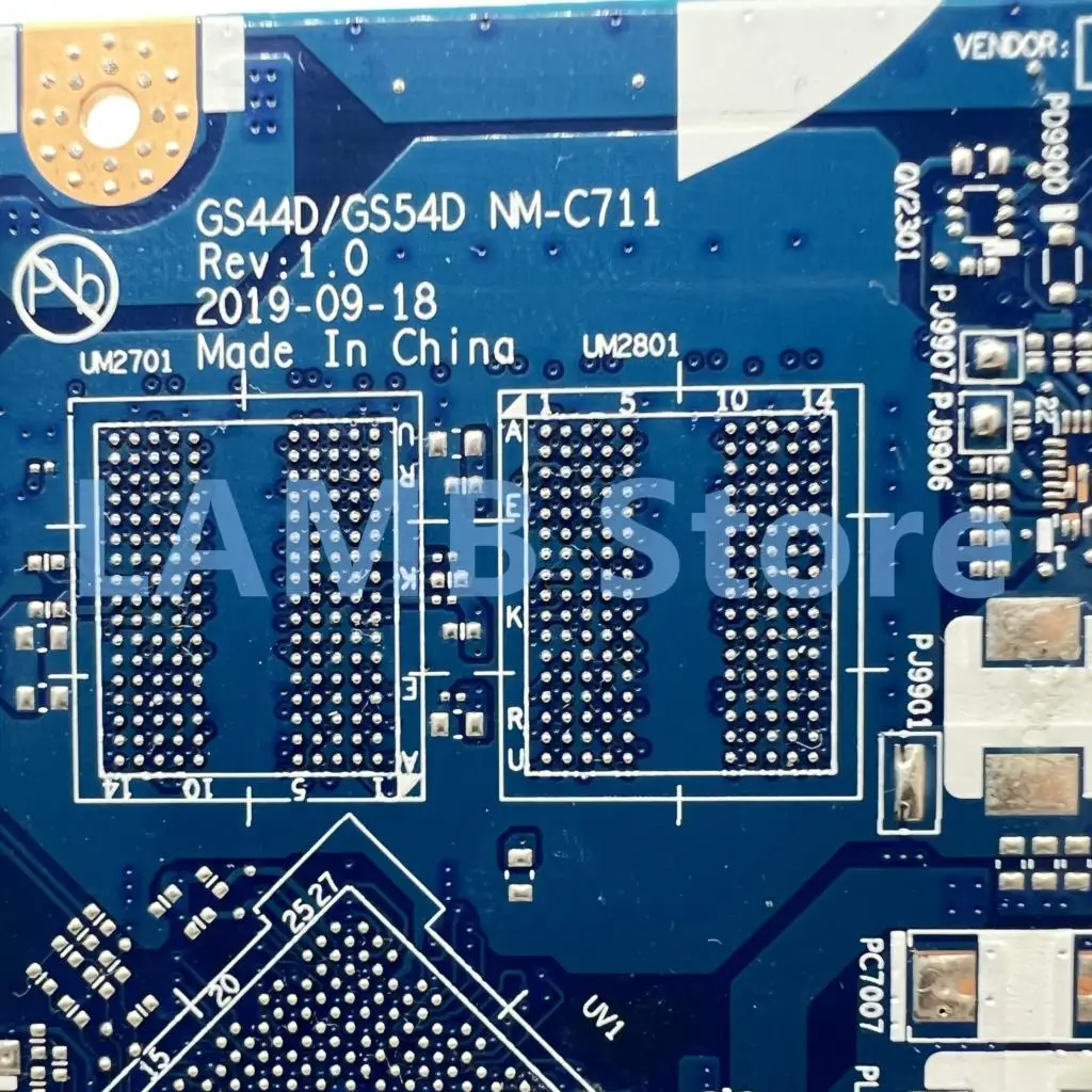 For Lenovo Ideapad S145-15IIL V15-IIL Laptop Motherboard With I3
