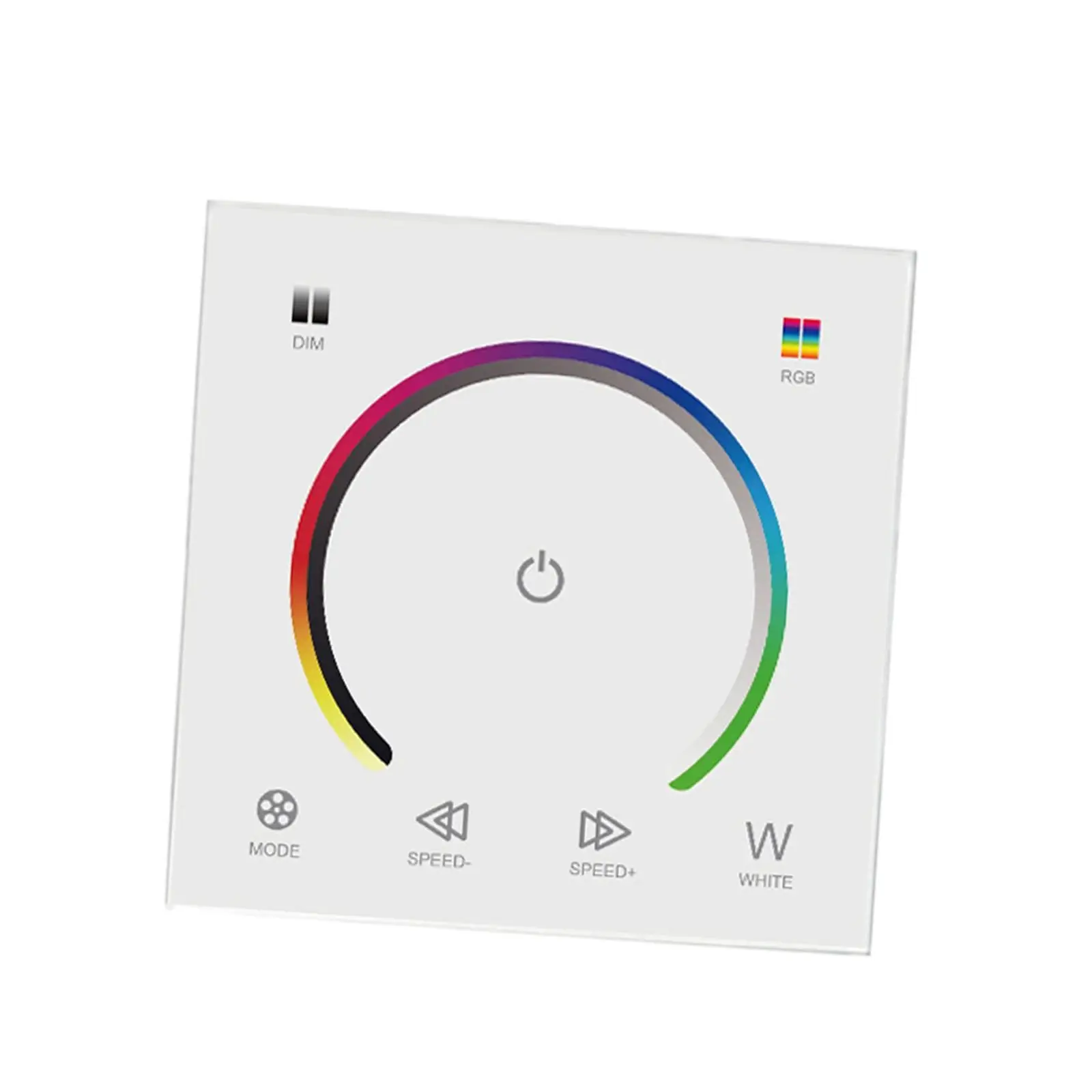 , Wall Mounted Adjustable DC12V/24V Brightness, Controller LED Dimmer, Switch, for Lighting Rgbw RGB Strip Lamp Strip