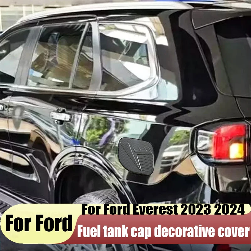 

For Ford Everest 2023 2024 modified fuel tank cap decorative cover automotive exterior decoration accessories wear-resistant