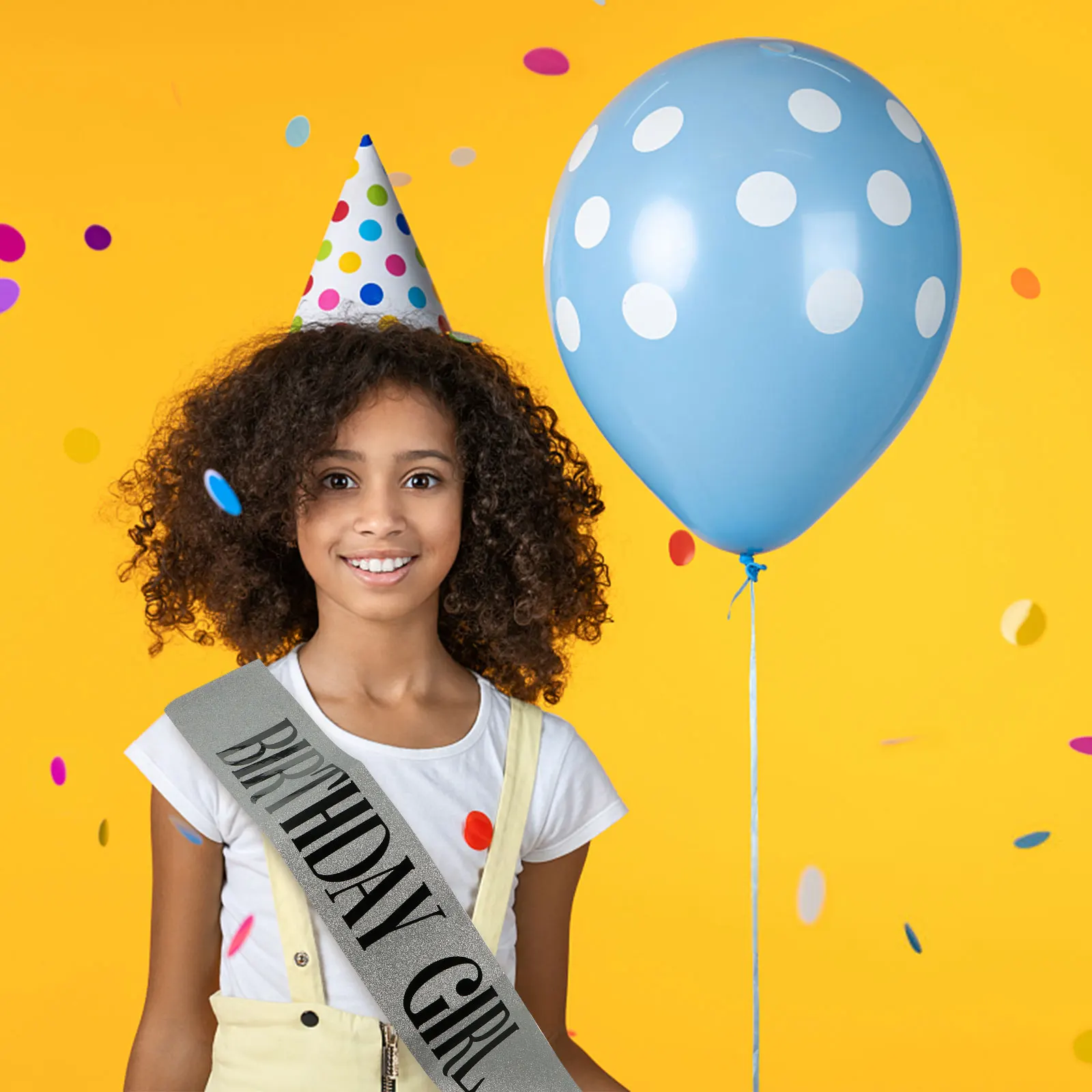 

1 Set Birthday Sash Crown Set Elegant Party Supplies Cloth Sash Charming Decor Sash