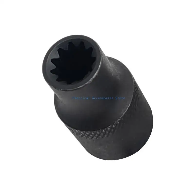 U75E 3/8In ไดรฟ์เบรคลูกสูบเครื่องมือ 11 จุดรถบรรทุกเบรค Caliper ซ็อกเก็ตพิเศษกำจัดสำหรับ Knorr ประสิทธิภาพเครื่องมือ