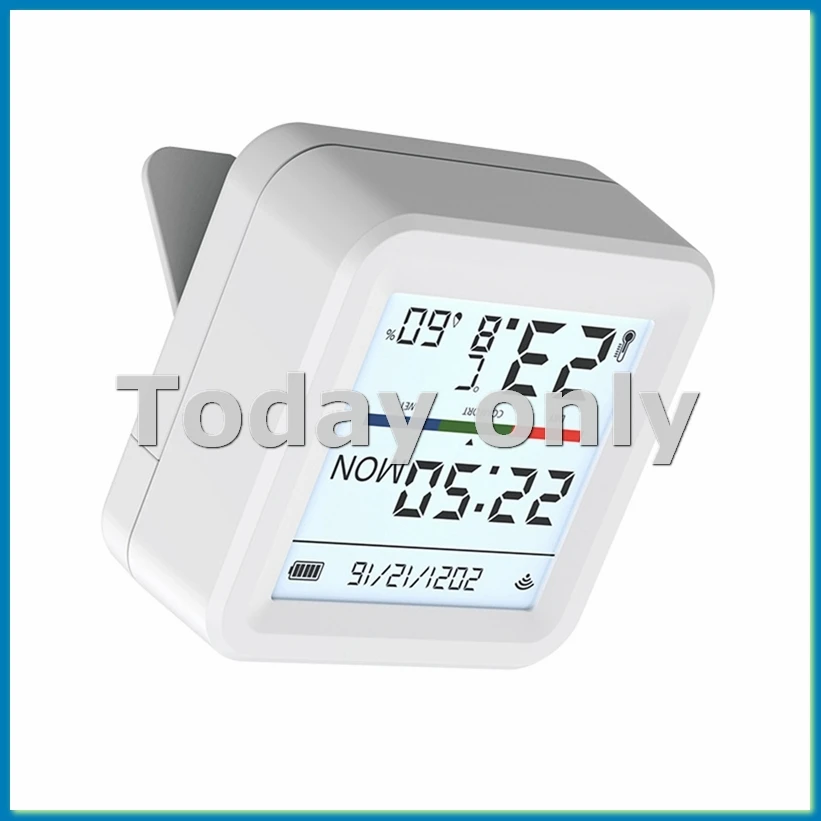 Tuya WiFi Temperature Humidity Sensor Smart Life Backlight Hygrometer Thermometer Sensor Mobile Phone Remote Monitoring-A09I