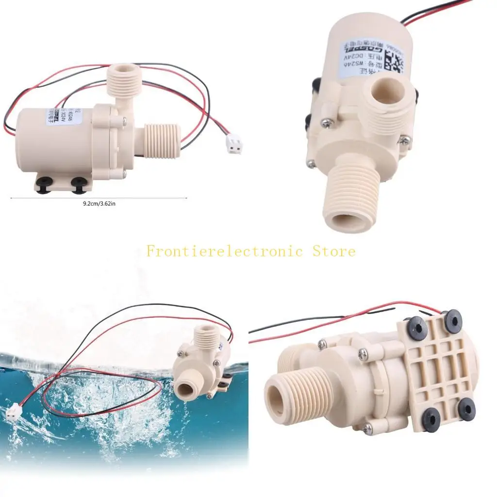 

G8DB DC24V Водяной насос Циркуляционный насос для горячей воды Бесщеточный двигатель Погружной водяной насос для солнечной 6M