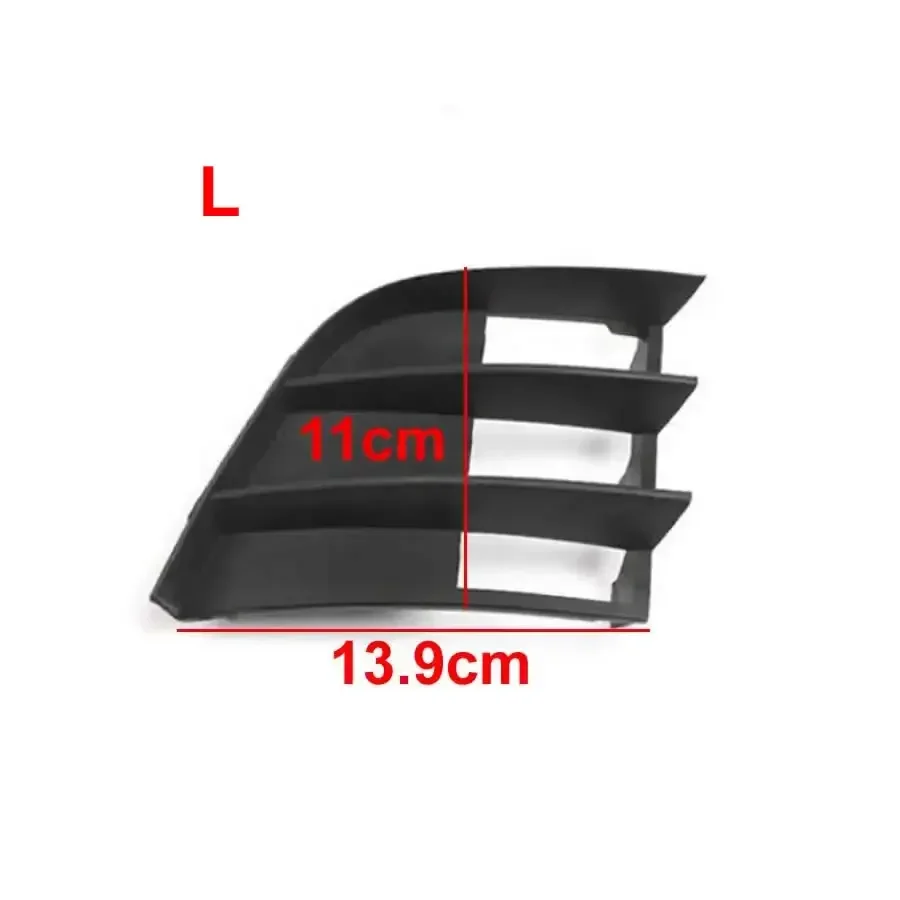 For Skoda Fabia 2012 2013 2014 Car Accessories Front Bumper Grille Driving Lamp Cover Fog Light Frame Fogs Lamps Shell