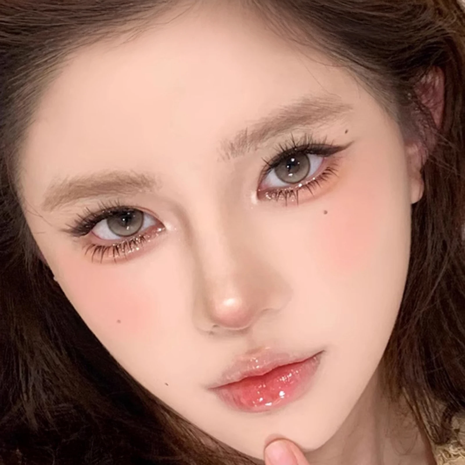 C curl singel cluster extensão de cílios livre-cola auto adhensive cílios postiços mangá cílios para maquiagem diária estilo coreano chicote