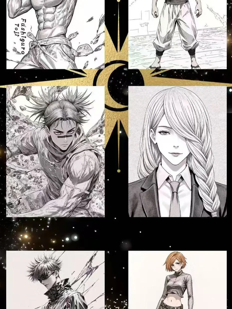 2025 nouveau Club Xuanji JJK toutes les cartes A6 en acrylique Jujutsu Kaisen cartes à collectionner Gojo Satoru Doujin enfants passe-temps Collection jouet et cadeaux