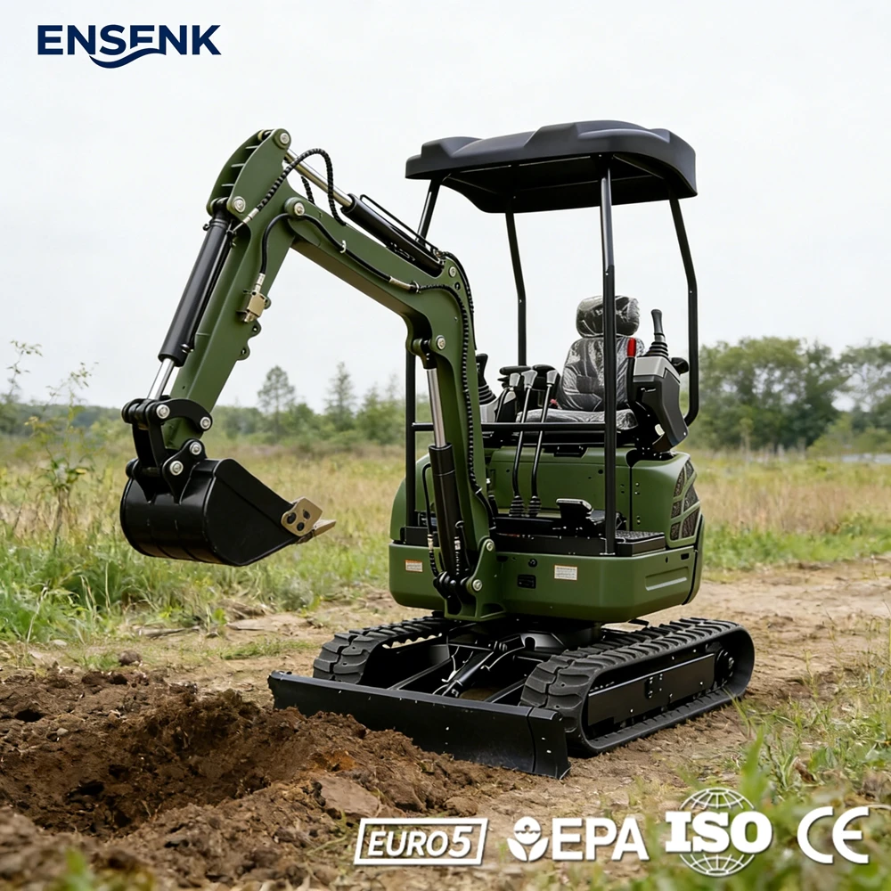

Mini Excavator 1.0Ton 1.8Ton Construction 1.7Ton 2.5Ton Kubota Engine EPA Euro 5 CE Manufacturer Direct Sales Digger Europe