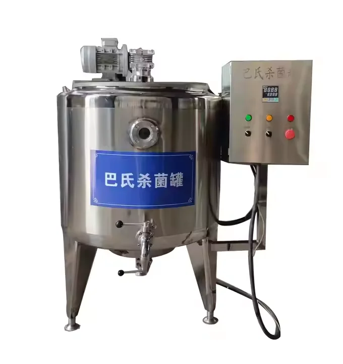 High Viscosity Material Sterile Pasteurizer Tank for Hot Pot Base Bean Paste Syrup Processing