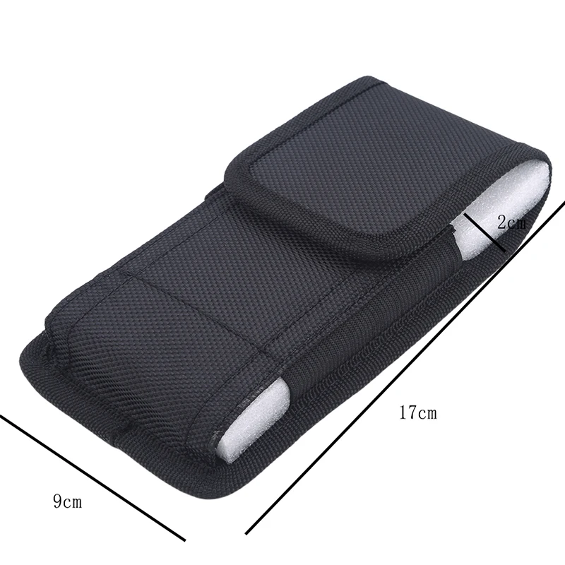 Unisex Waist Pouch Phone Holster Belt Vertical Cell Phone Pack Lightweight Bag For Storing Smartphone For Camping Gardening