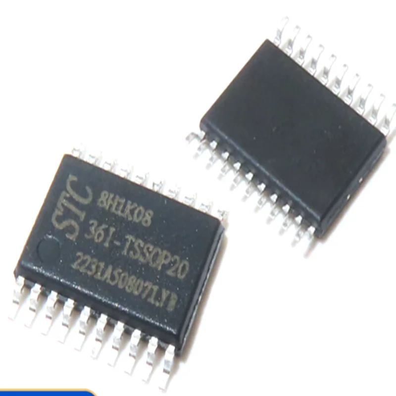 5PCS-20PCS STC8H1K08-36I-TSSOP20 Enhanced 1T 8051 Microcontroller MCU 8-bit enhanced MCU chip