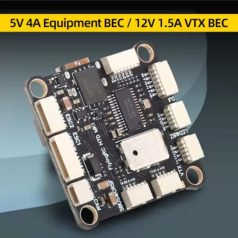 

FPV Flight Controller H7D MK1 H743 FC DPS310/SPL06 Version Support Analog/Digital VTX BF/INAV/AP Firmware For RC FPV