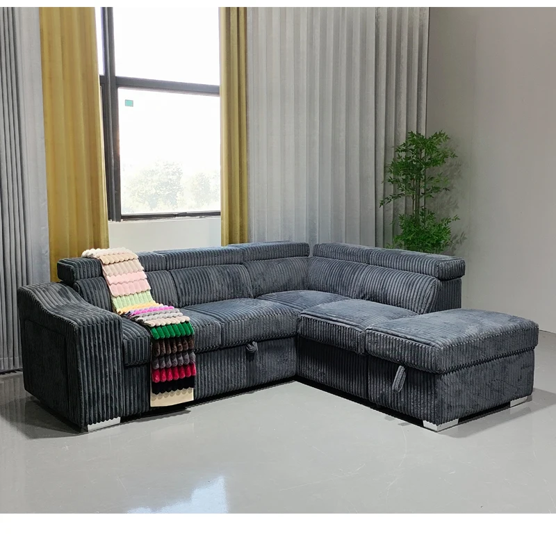 *Furniture Custom Folding Rabbit  Throw Blanket for Sofa Bed with Storage for Living Room for Office