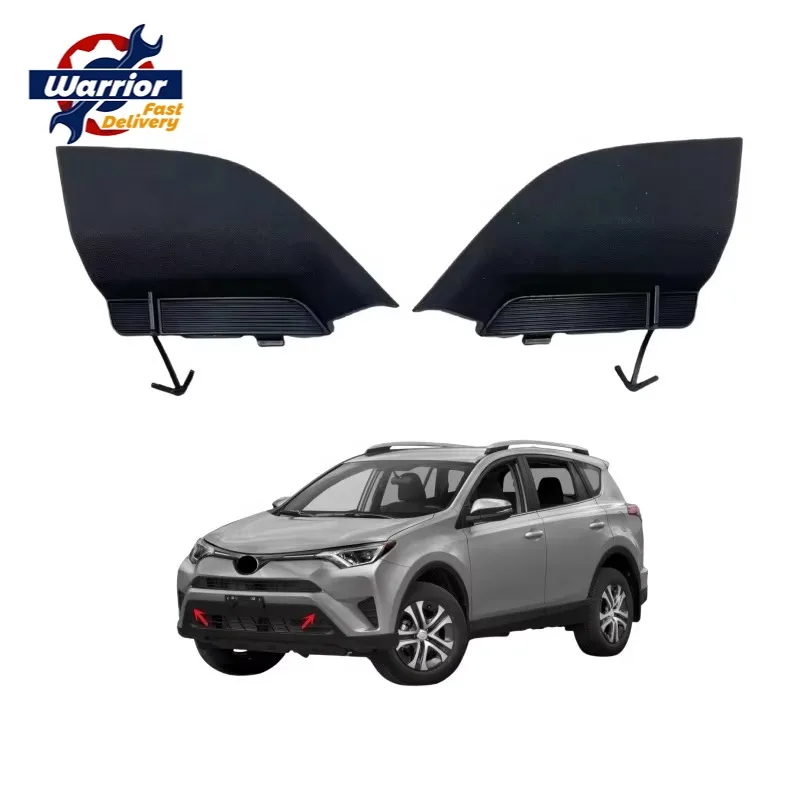 

Trailer Cage Cover 53286-0R100 53285-0R100 WINCH COVER for RAV4 2016--2019 TOW HOOK COVER