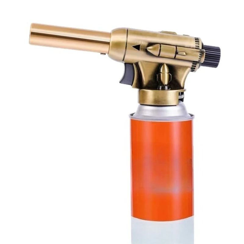 

Full copper tube spray gun burning pig hair metal spray fire baking gun cassette gas tank welding gun sprays
